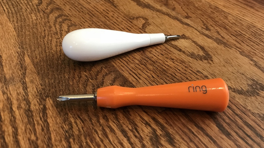 Smart home wiring special Ring screwdriver