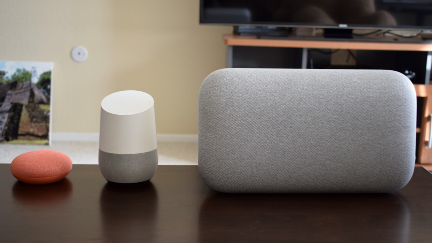 google home speaker range