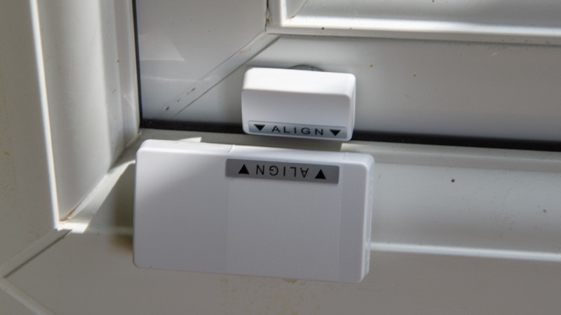 Abode Security window sensors install