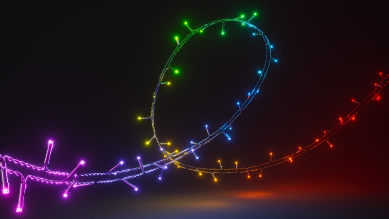 Cadena de luces navideñas inteligentes Nanoleaf Essentials Matter