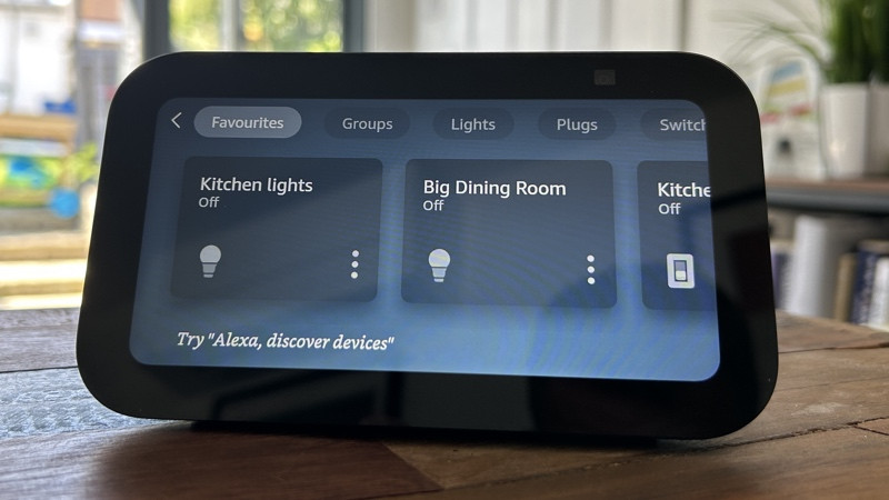 Amazon Echo Show 5 smart home widgets