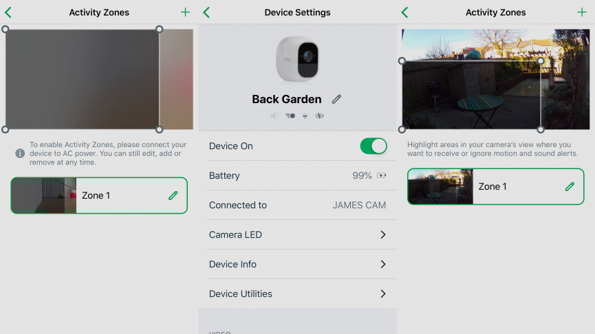 How to enable activity zones on your Arlo camera