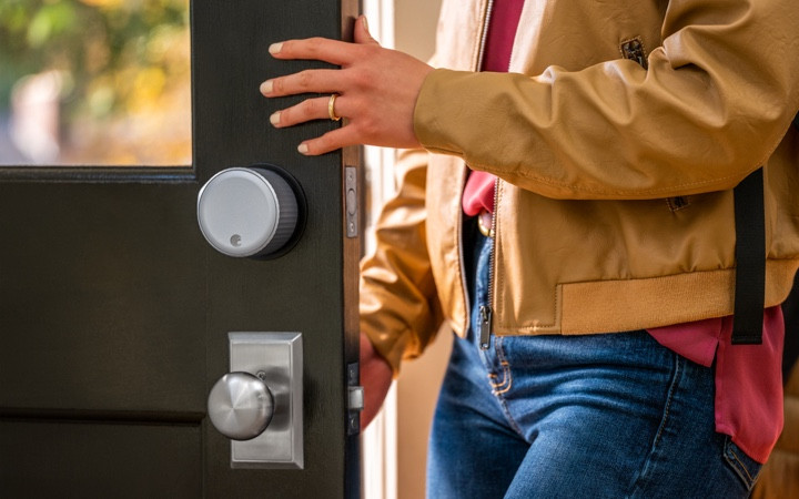 august smart lock works with apple home