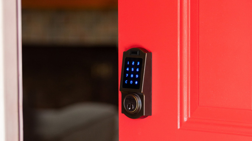 The BenjiLock by Hampton is a smart door lock, without the smarts