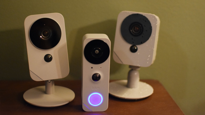 Blue by ADT Security Cameras and doorbell
