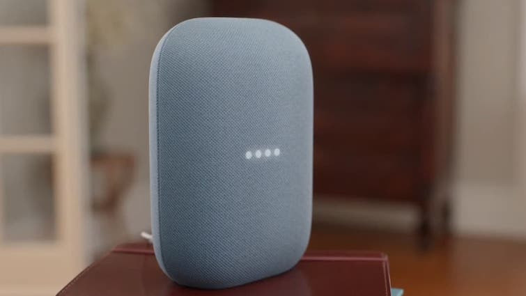 nest audio smart speaker with google assistant