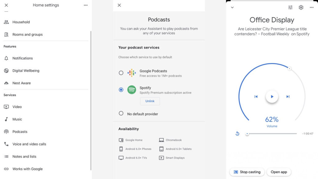 How to play podcasts with Assistant on your Google Home