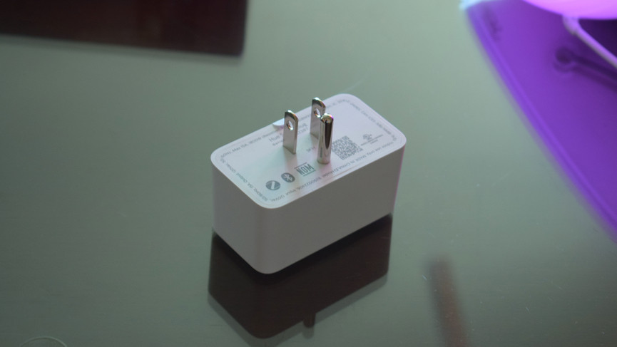 There's a Philips Hue smart plug that works with HomeKit