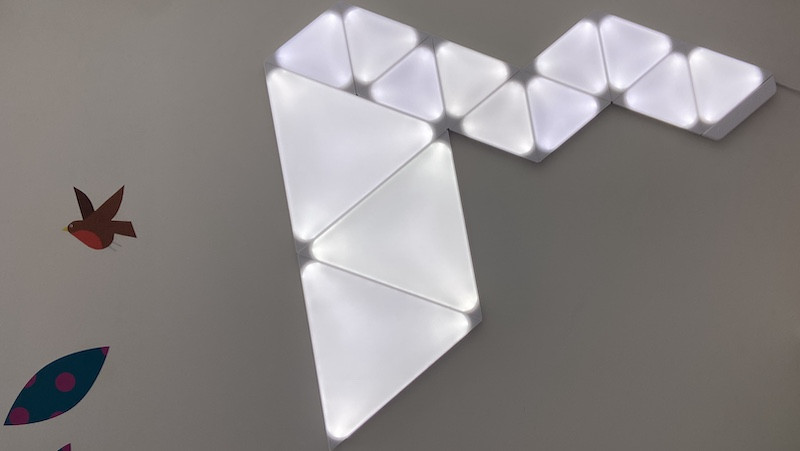 Nanoleaf Shapes review: Wider range of shapes lets you build a wall of color