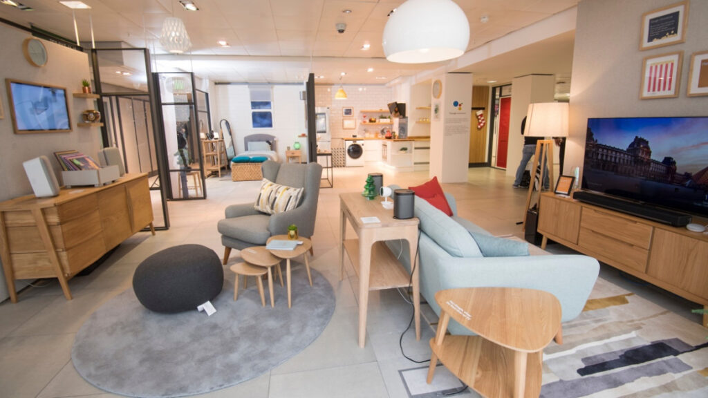 John Lewis built a Google Assistant home in its flagship London store 