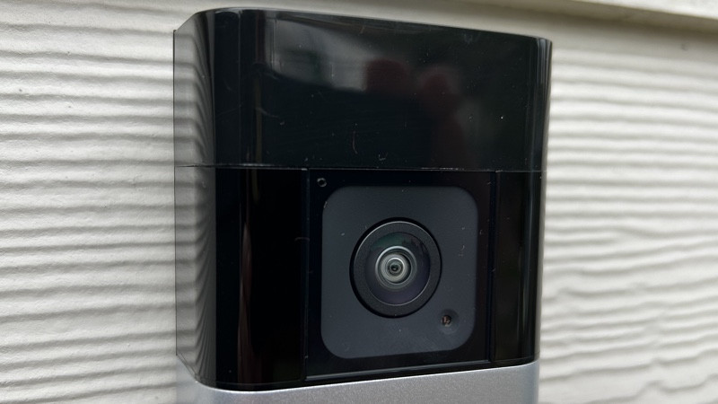 Ring Battery Video Doorbell Plus lens
