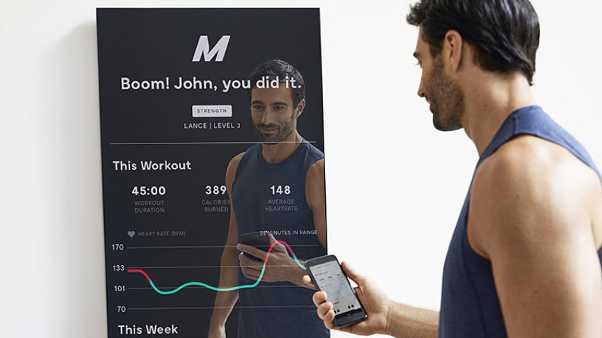 Smart fitness Mirror launches in-home personal training