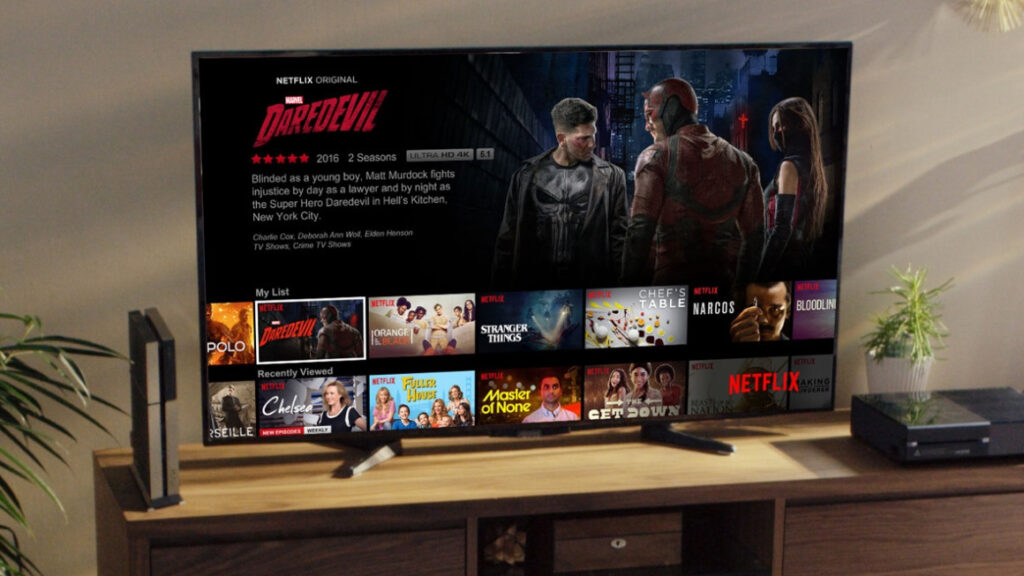 Streaming Daredevil in 4K on Netflix