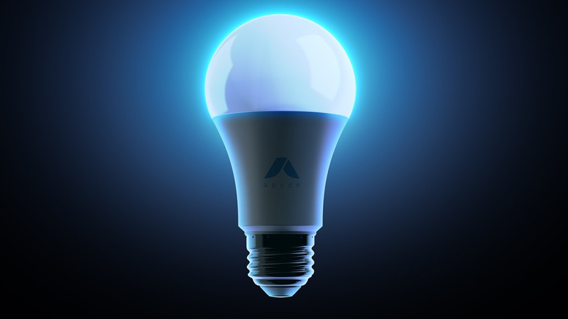 Abode color smart light bulb