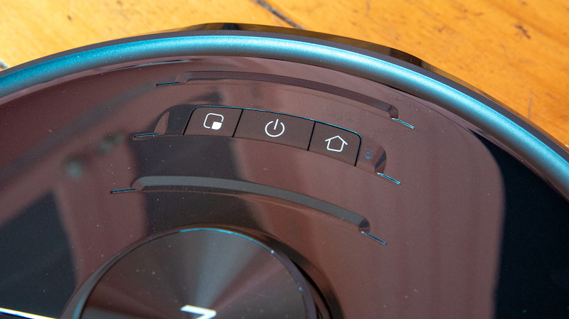 Roborock S6 MaxV buttons