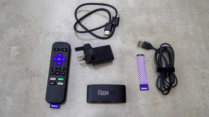Roku Express 4K what is in the box