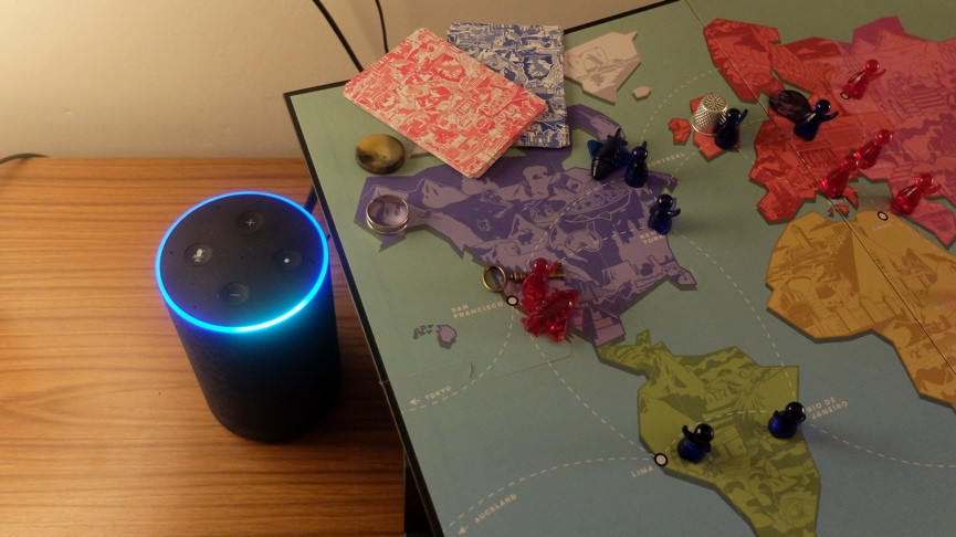 We played an Alexa powered board game - and it was pretty strange 