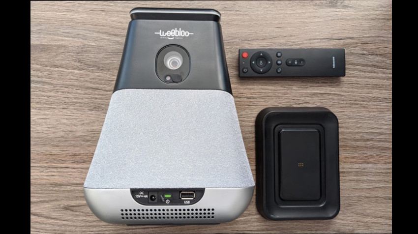 WooBloo debuts SMASH, a portable smart projector with Alexa built-in