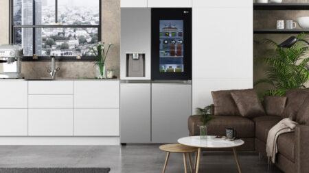 LG's smart fridge opens when you tell it to