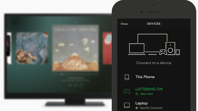 xbox spotify connect