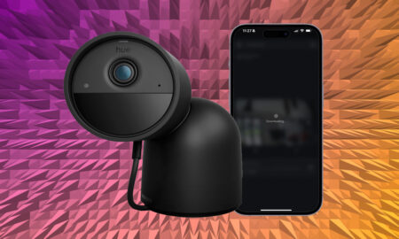 Philips Hue Secure camera and download clip screen on iPhone