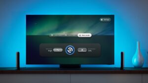 Hue Sync app on a Samsung TV