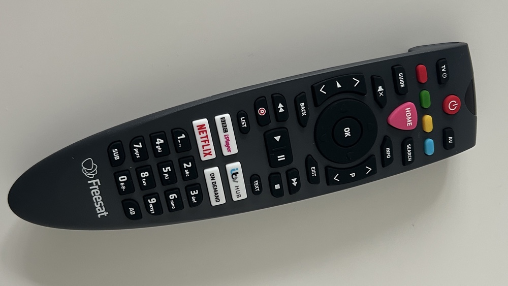Freesat 4k box remote control