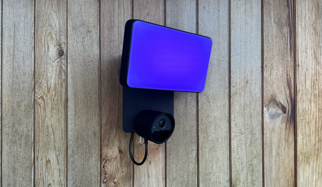 Philips Hue Secure Floodlight Camera purple