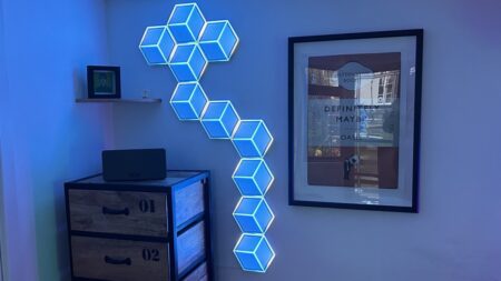 Govee Glide Hexagon Light Panels Ultra blue design