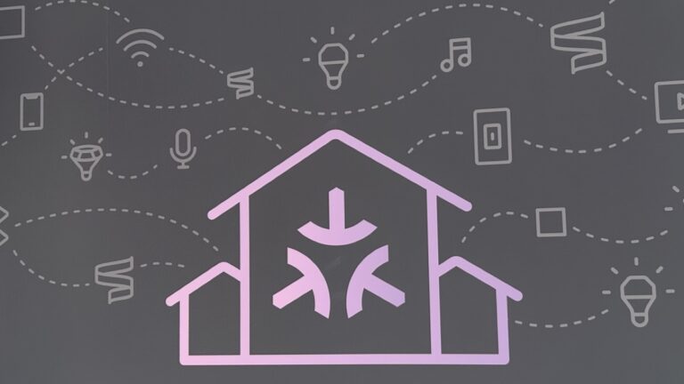Matter logo and icons of smart home devices