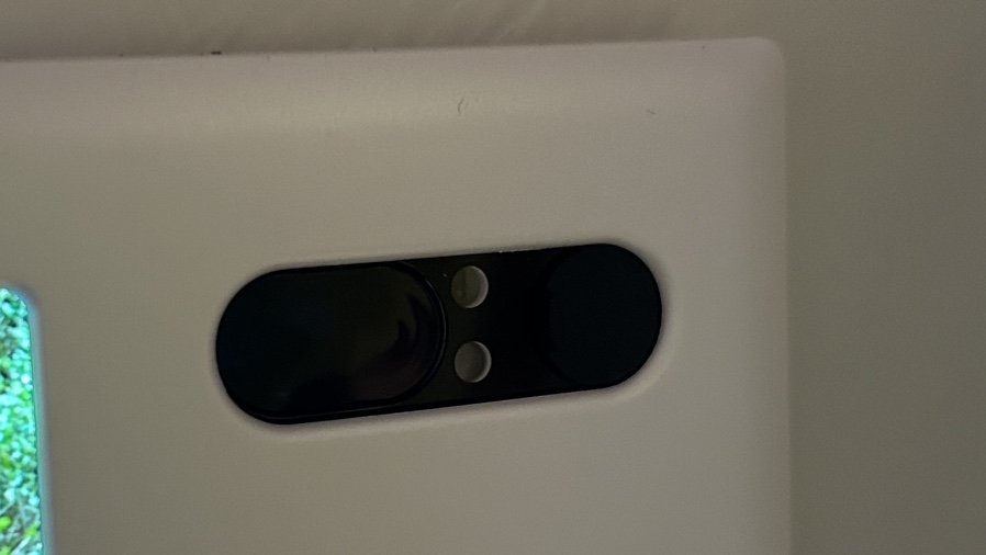 Brilliant Plug-In Home Control Panel camera shutter
